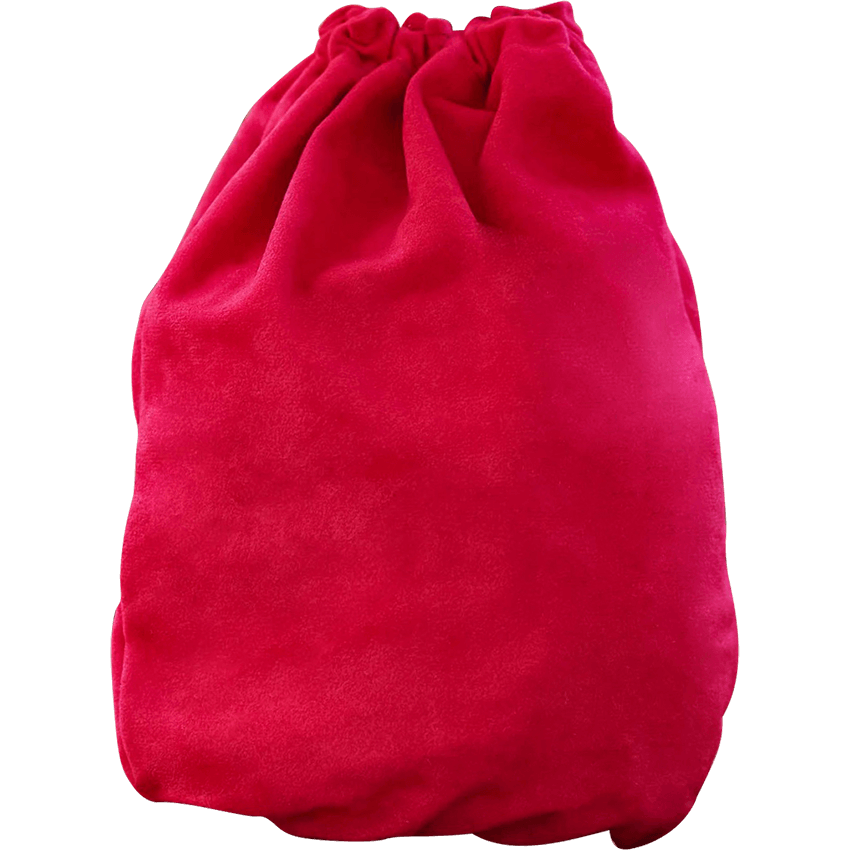 Merlin Medieval Drawstring Pouch - Red