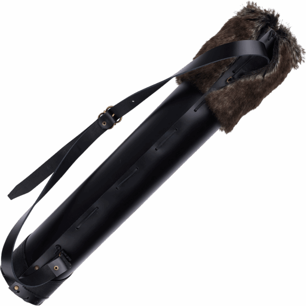 Cernunnos Leather Quiver - Black