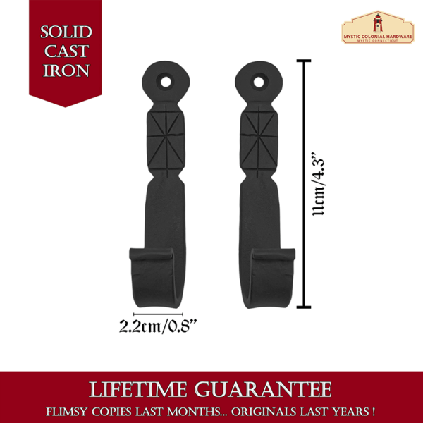 Ashworth Medieval Wall Hooks - Set of 2