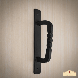 Angled Alvine Medieval Door Pull