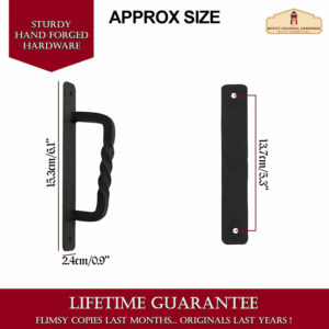 Angled Alvine Medieval Door Pull