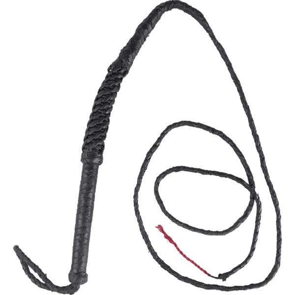Leather Bull Whip - 8 Foot