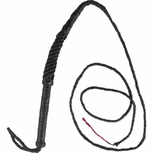 Leather Bull Whip - 8 Foot