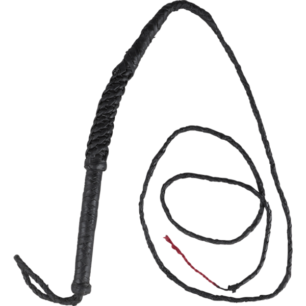 Leather Bull Whip - 8 Foot