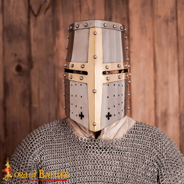 Crusader Knight Pot Helm
