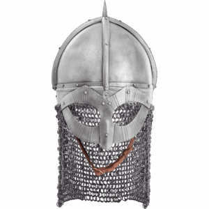 Antiqued Gjermundbu Helmet - 16 Gauge