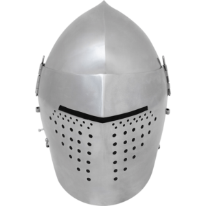 Late Medieval Bascinet Helmet - 14 Gauge
