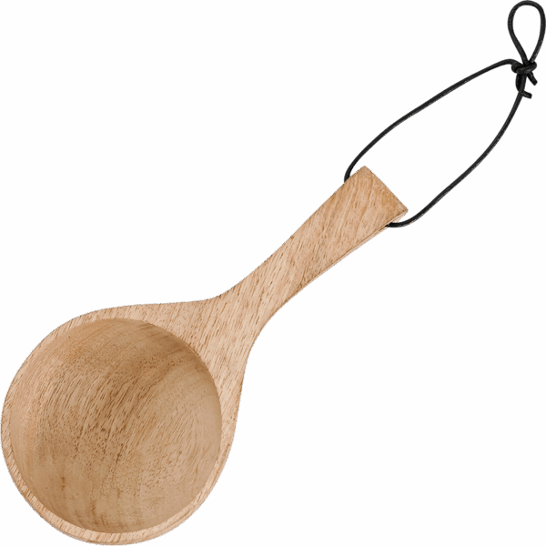 Medieval Wooden Kuksa Spoon