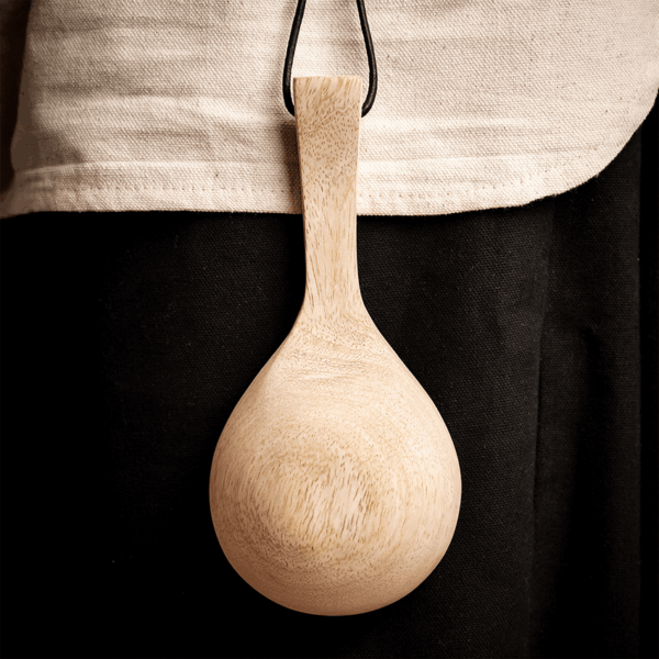 Medieval Wooden Kuksa Spoon