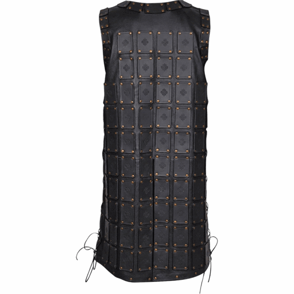 North Warrior Leather Scale Armour - Black