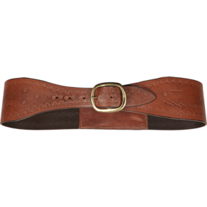 Fantasy Barbarian Leather Belt