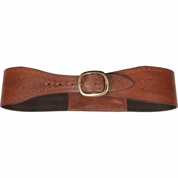 Fantasy Barbarian Leather Belt