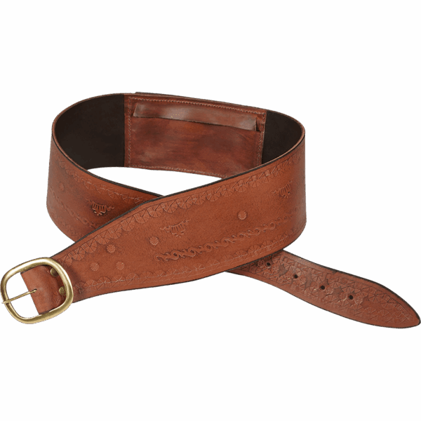 Fantasy Barbarian Leather Belt