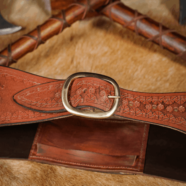 Fantasy Barbarian Leather Belt