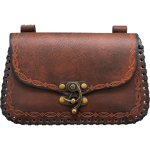 The Mythical Sorcerer Leather Belt Bag - Brown