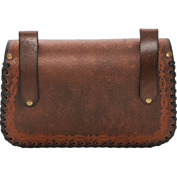 The Mythical Sorcerer Leather Belt Bag - Brown