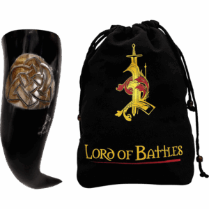 Celtic Knotwork Drinking Horn