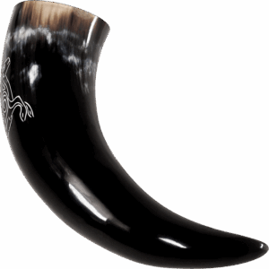 Roebuck Viking Drinking Horn