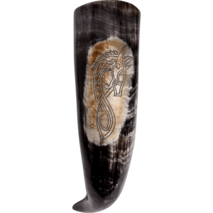 Sea Horse Drinking Horn