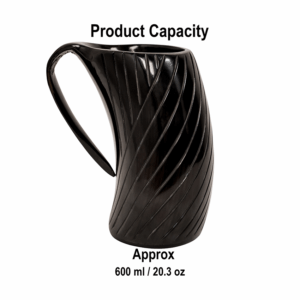 Spiral Viking Horn Tankard