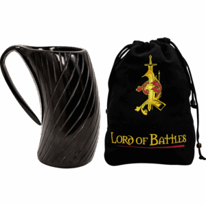 Spiral Viking Horn Tankard