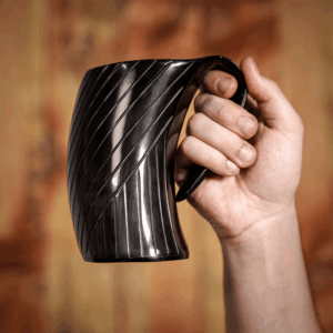 Spiral Viking Horn Tankard