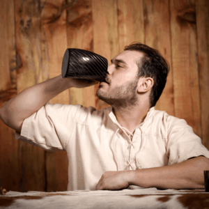 Spiral Viking Horn Tankard