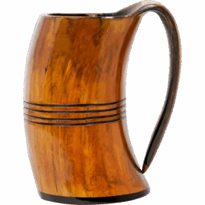 Medieval Viking Beer Horn Tankard