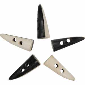 Dual Toned Medieval Toggles - Set of 5