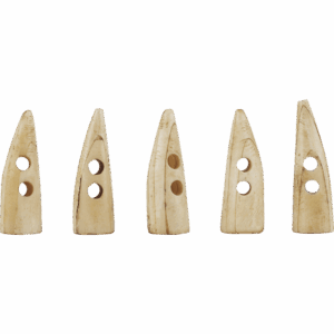 Medieval Horn Toggles - Set of 5