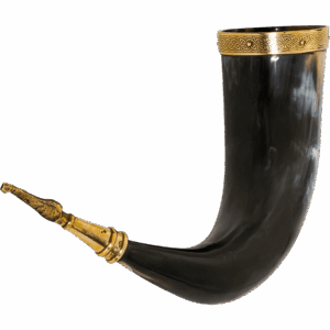 Viking Valknut Drinking Horn