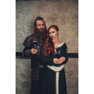Viking Valknut Drinking Horn