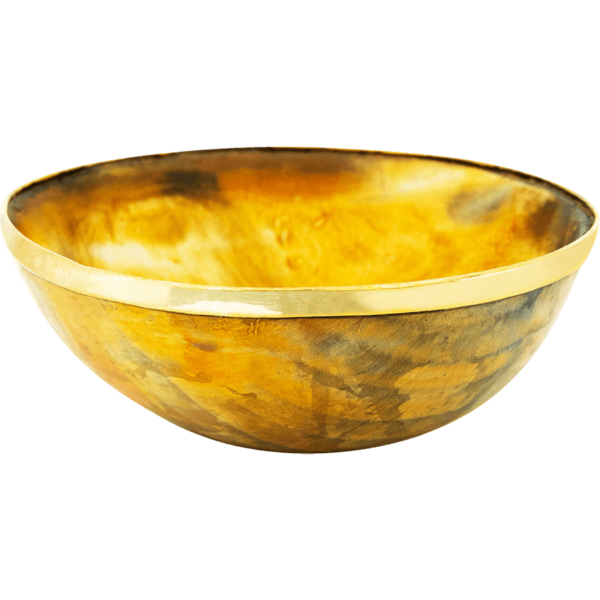 Viking Banquet Horn Bowl