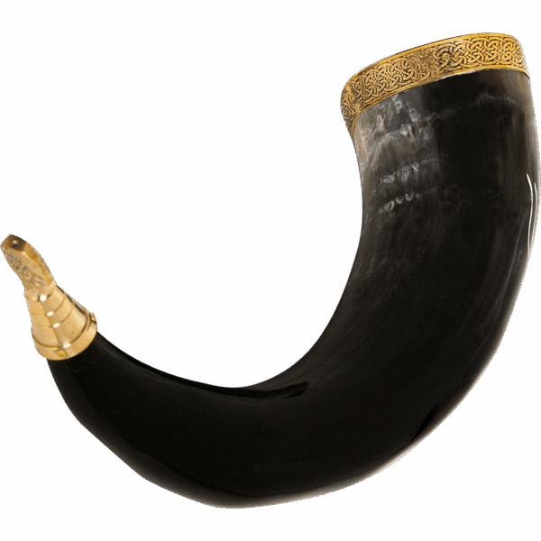 Odin’s Ravens Drinking Horn