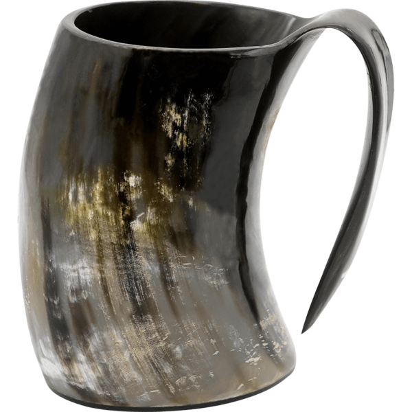 Lothar Large Viking Horn Tankard