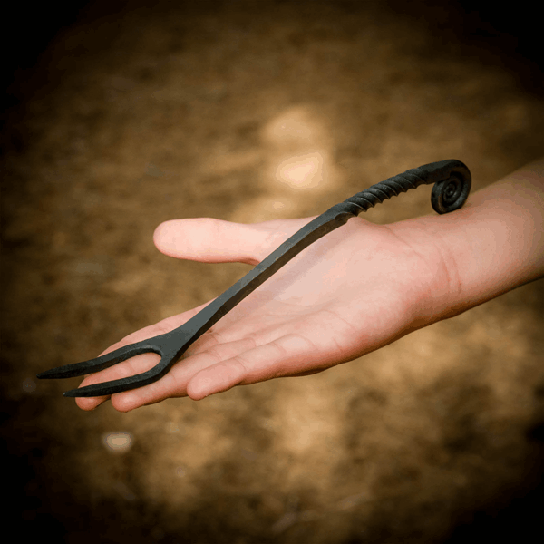 Hand Forged Viking Cooking Fork