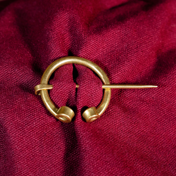 Brass Medieval Cloak Pin - Image 3