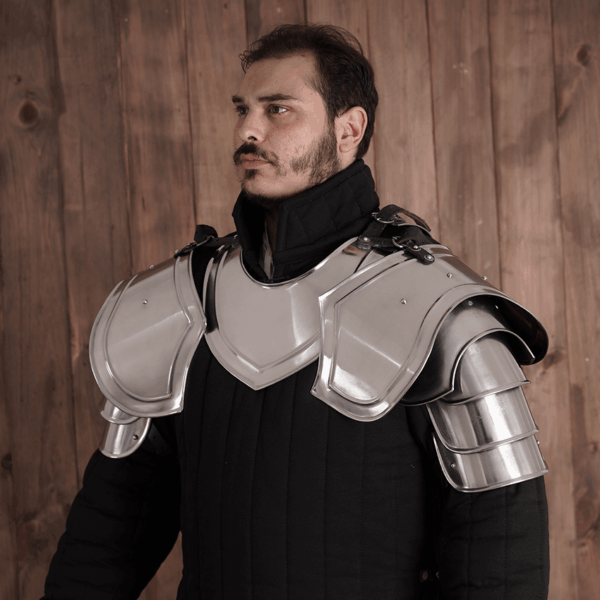 Gerold Medieval Knight Pauldrons
