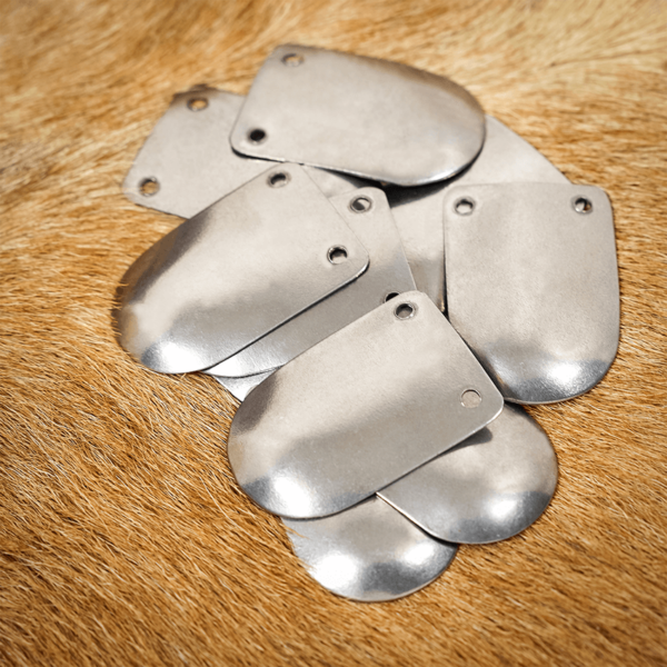 Classic Steel Armour Scales - Set of 100