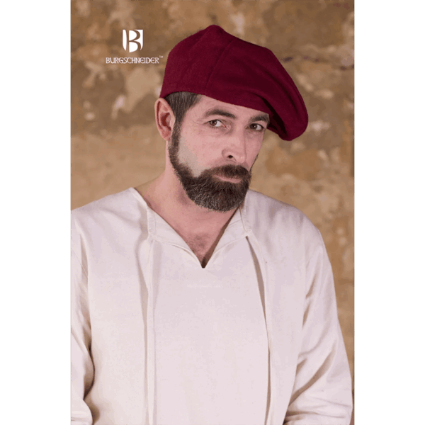 Medieval Wool Beret