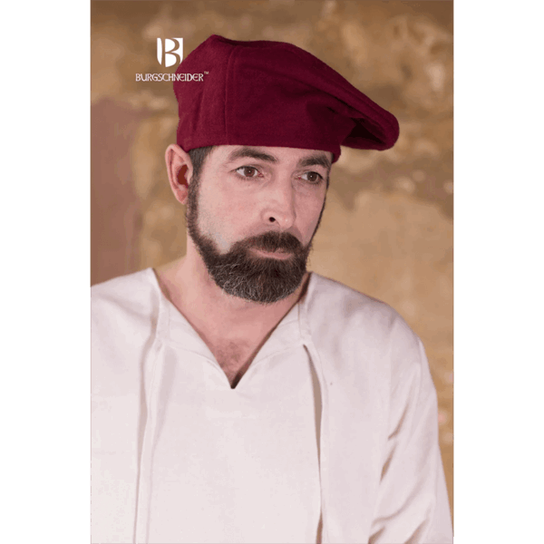Medieval Wool Beret