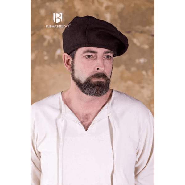 Medieval Wool Beret