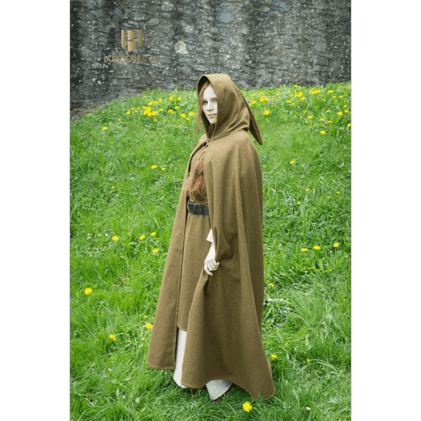 Hibernus Medieval Hooded Cloak