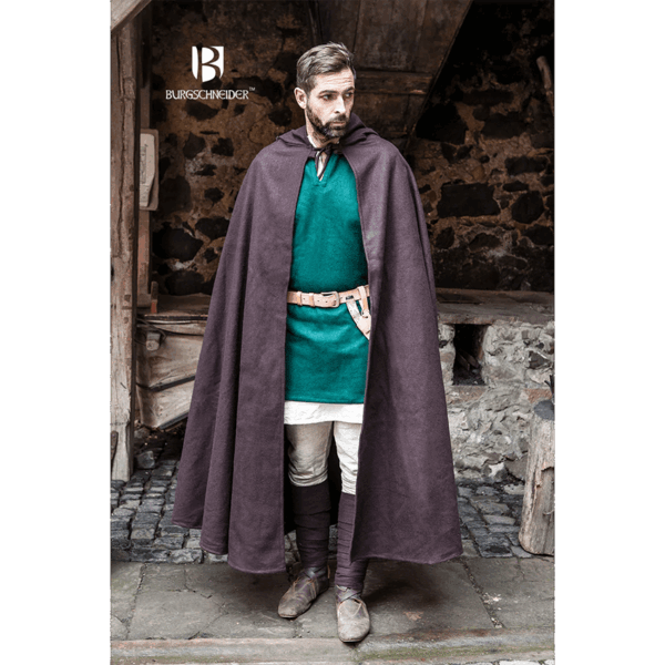 Hibernus Medieval Hooded Cloak