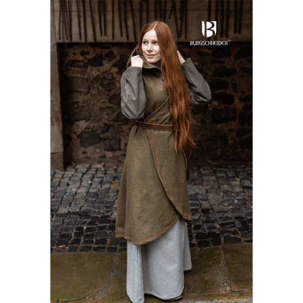 Late Medieval Winter Wrap Dress