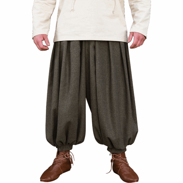 Borys Herringbone Viking Rus Pants