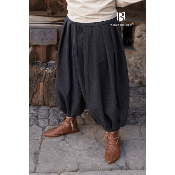 Borys Herringbone Viking Rus Pants