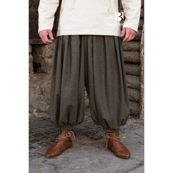 Borys Herringbone Viking Rus Pants