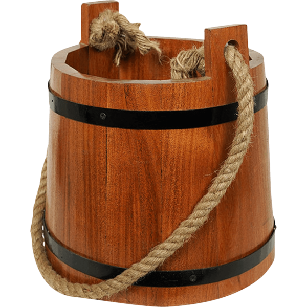 Wooden Bucket - Medium