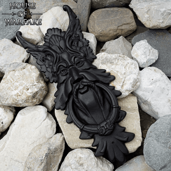 Cast Iron Greenman Door Knocker